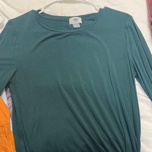 Green soft long sleeve